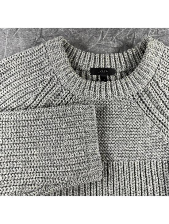 J. Crew Sweaters - J-Crew Sweater Women's S Grey 100% Lambswool Heavy